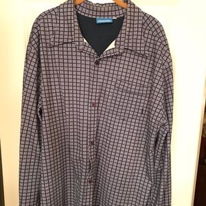 Billabong Blue button up shirt